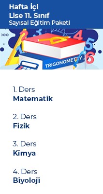 11.sınıf- Lise Sayısal Eğitim Paketi DKHS-LSEP-11-2021