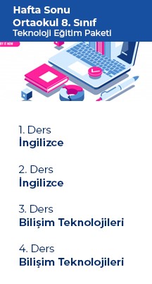 8.sınıf- Ortaokul Teknoloji Eğitim Paketi- HS DKSS-OTEKP-8-2021WK